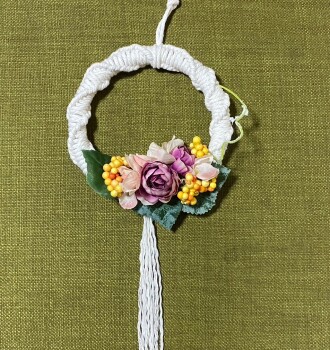 21周年祭「マクラメでリースを作りましょう」