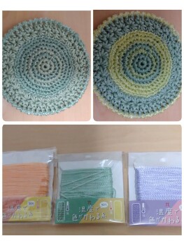 21周年祭ワークショップ「温度で色が変わるコースター」